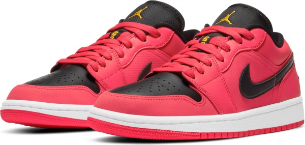Кроссовки Jordan AIR JORDAN 1 LOW DC0774-600 р.US 10 коралловый