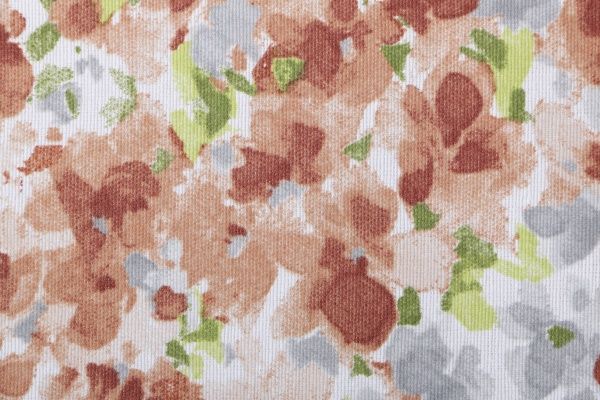 Скатерть Янтарные цветы 136x180 см белый с коралловым La Nuit 