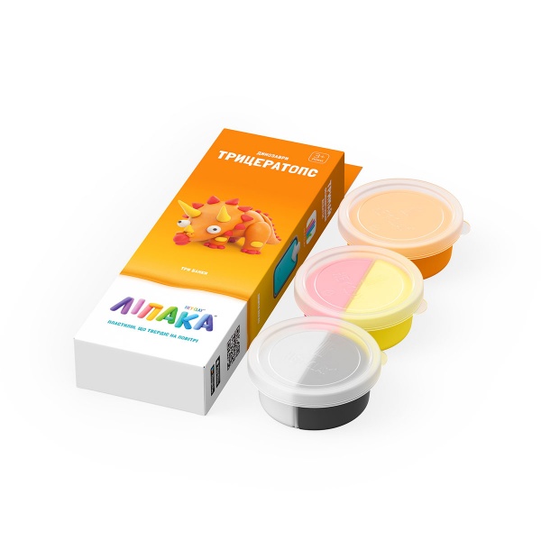 Набор для лепки Lipaka Трицератопс 30071-UA01