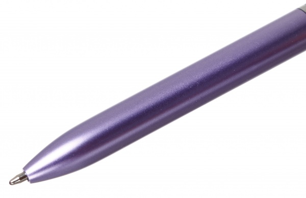 Ручка шариковая Бриллиант фиолетовая чернила синие 