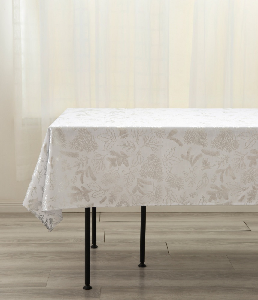 Скатерть Valledolmo 140x220 см серебряный Sensio