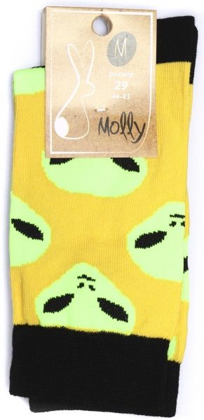 Шкарпетки чоловічі Молли НЛО р. 25 жовтий 1 пар 