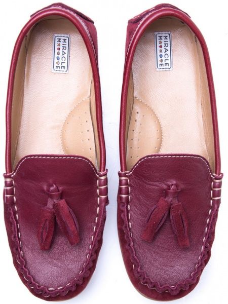 Мокасины MiracleMe р.35 вишневый 34-4-22-3 