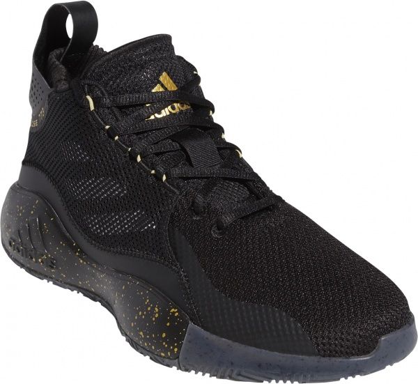 Кроссовки Adidas D Rose 773 2020 FW9838 р.UK 13,5 черный