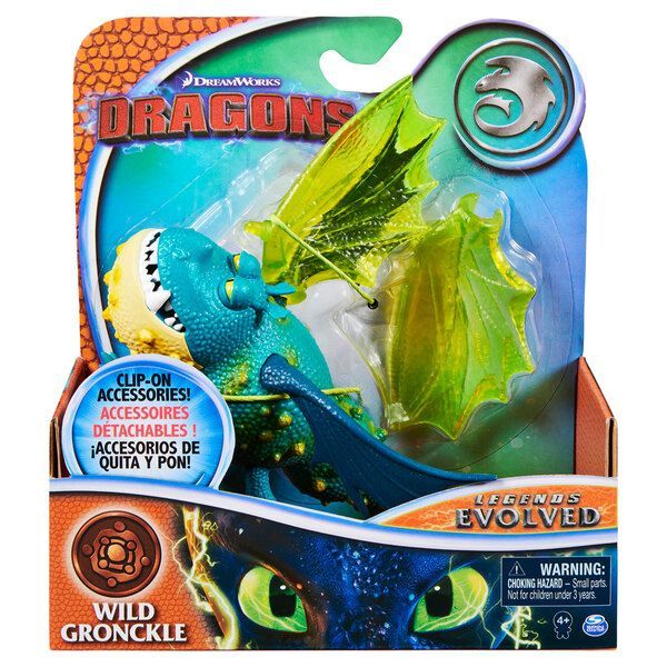 Фигурка коллекционная Spin Master Как приручить дракона 3: Громмель с механической функцией SM66620/8948 