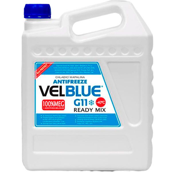 Антифриз Velblue ready mix 5л синій 