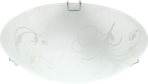 Світильник стельовий Укрсвітло Лампара 1xE27 білий 37900 