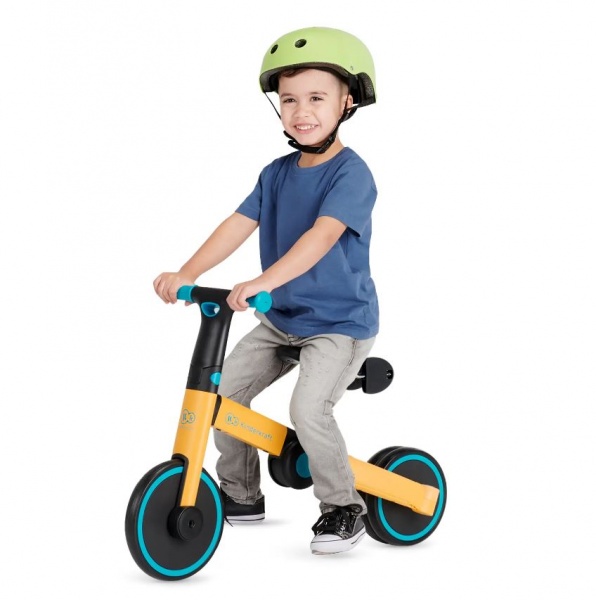 Велосипед детский Kinderkraft 3 в 1 4TRIKE Primrose Yellow желтый KR4TRI00YEL0000 