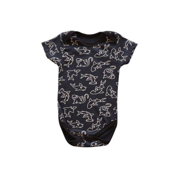 Боди детское для мальчика Blanka Акулы р.74 синий 12668 