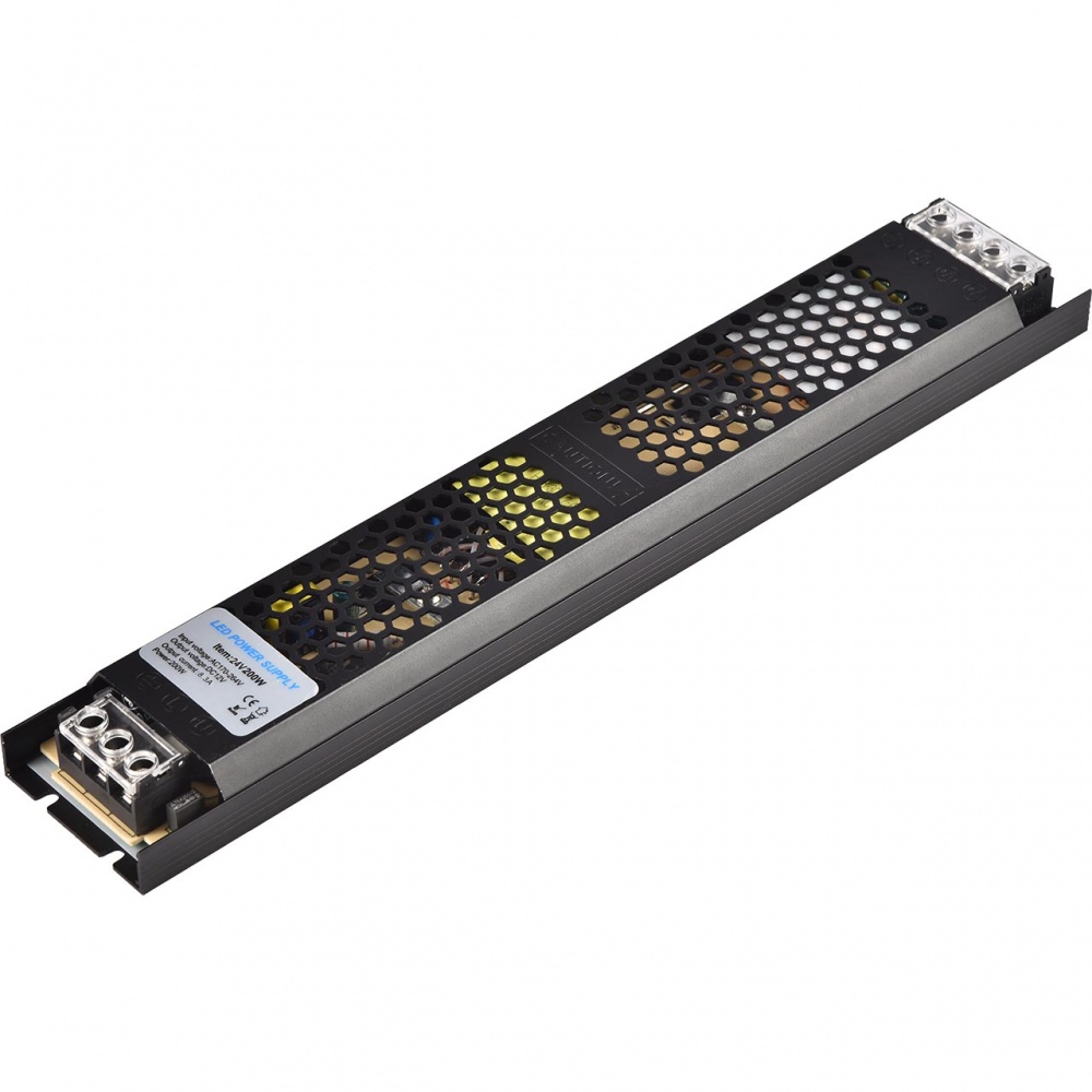 Преобразователь напряжения Hopfen 24 В 200 Вт IP20 HTB-24V-200W BK