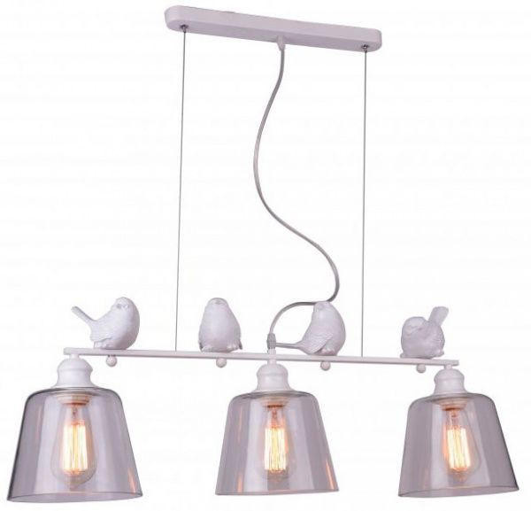 Люстра підвісна Arte Lamp Passero A4289SP-3WH 3x40 Вт E27 білий 