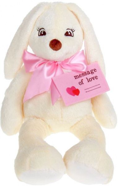 Мягкая игрушка Тигрес Зайчик СМС-ка 28 см ЗА-0049