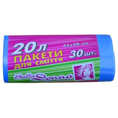 Пакеты для мусора Bella Donna 20 л 30 шт