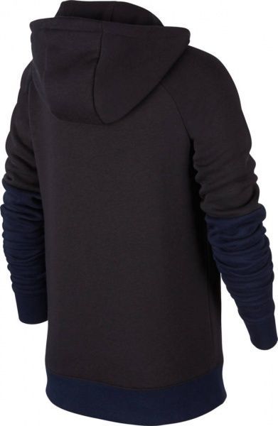 Джемпер Nike PSG Y NK GFA FLC PO HOOD AT4499-080 р. S темно-серый