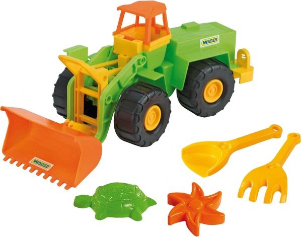Іграшка Екскаватор Mini truck з набором для ігор з піском 5 елементів