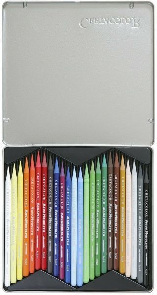 Карандаши акварельные Aqua Monolith 24 шт. Cretacolor