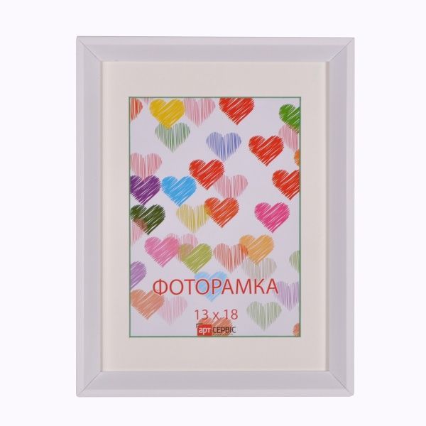 Рамка для фото ЭА-01425 13х18/18х24 см білий 