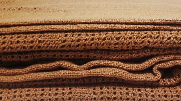 Плед Cotton 150x210 см в ассортименте Ваш Текстиль 