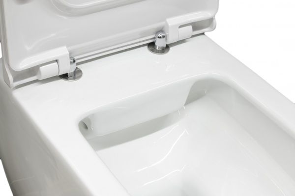 Унітаз R.A.K. консольний metropolitan rimless з сидінням slim soft-close