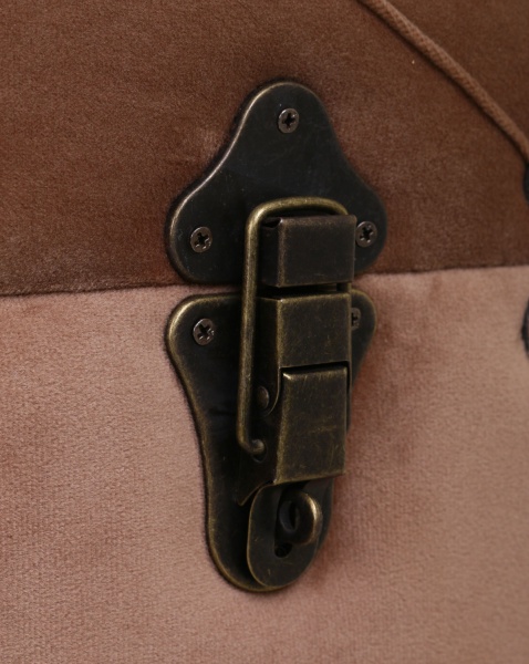 Скриня-пуф Велюр латте 64х35х33 см 