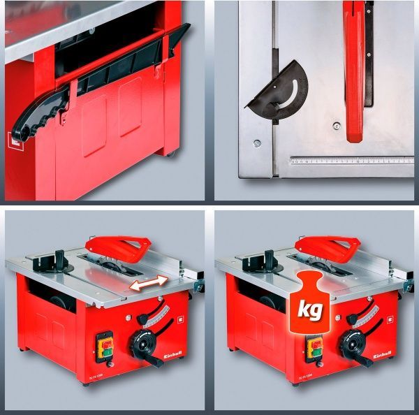 Пила циркулярная Einhell TC-TS 1200,