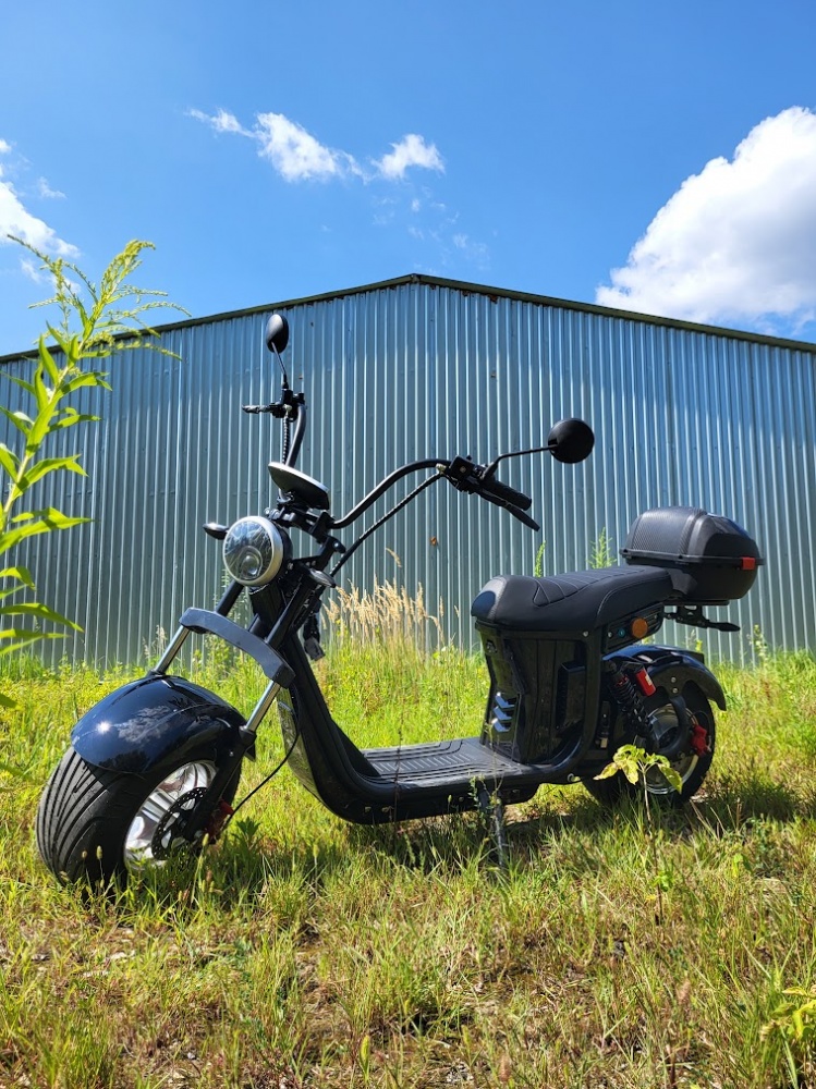 Электроскутер Maxxter ROCK 2.0 (Black) 2000 Вт