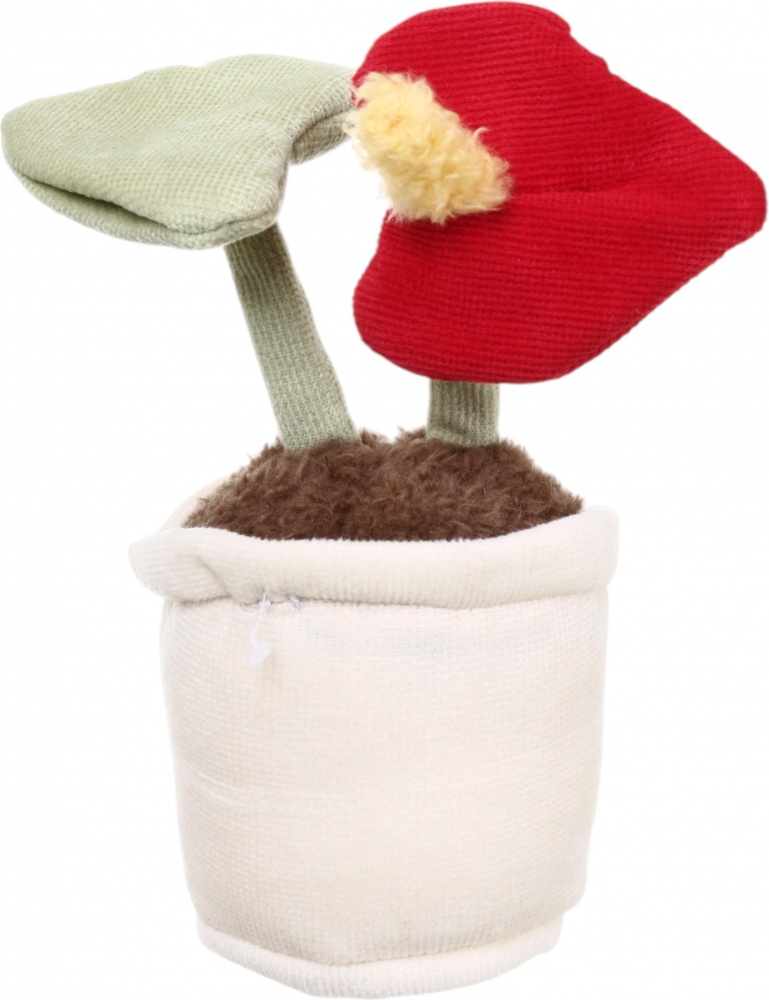 М'яка іграшка HW Planty Pals Антуріум у вазоні 12 см різнокольоровий DT251633