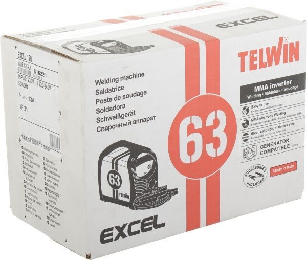Інвертор зварювальний Telwin EXCEL 170