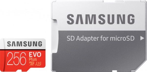 Карта памяти Samsung microSDHC 256 ГБ UHS-I (MB-MC256HA/RU) EVO Plus V2 
