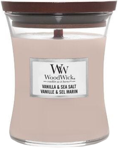 Свічка ароматична Woodwick Medium Vanilla Sea Salt 275 г 