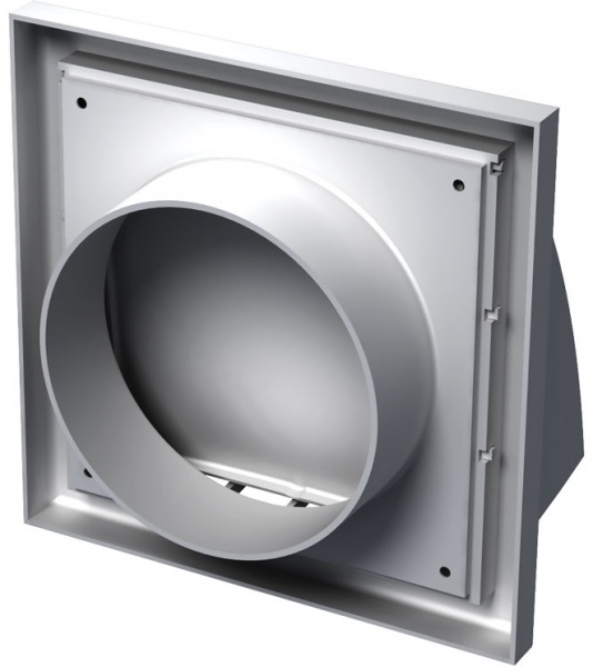 Витяжний ковпак Вентс МВ 102 ВК пластик сірий 