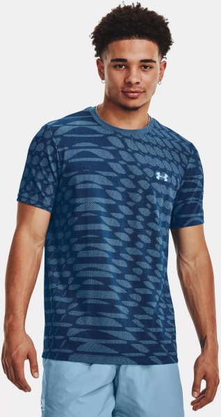 Футболка Under Armour UA SEAMLESS NOVELTY SS 1379281-426 р.M синій