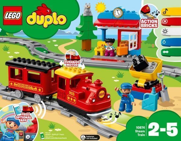 Конструктор LEGO Duplo Паровоз 10874