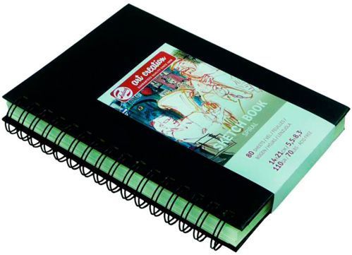 Блокнот для графіки білий 13x21 см 140 г/м² 80 сторінок Talens Art Creation