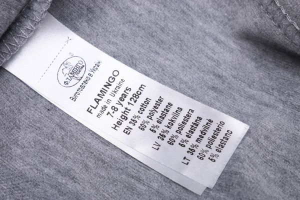 Джемпер Фламинго р.128 темно-серый D8-8643-64/14 