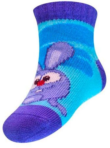 Носки детские Брестские 3094 Смешарики 885 р.13-14 лазурный 