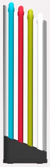 Набір дощок обробних Folio 7,6x26,2x35,7 см 4 шт. сріблястий Joseph Joseph