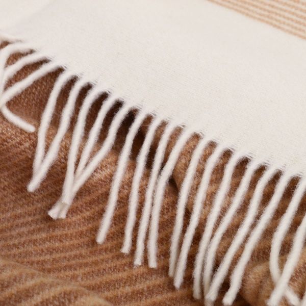 Плед Фрея 140x200 см бежевий Lanavitta 