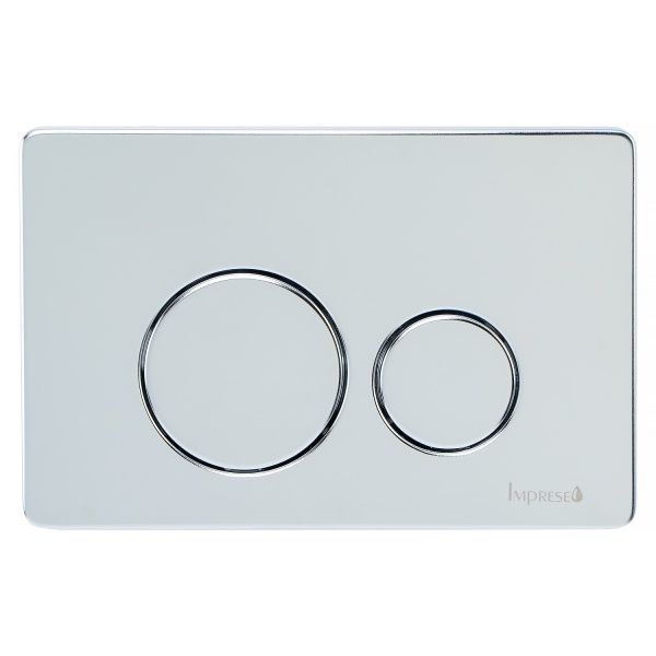 Панель смыва Imprese i7111SC из нержавеющей стали, хром глянцевый