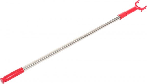 Захват для плечиков телескопический 142 см серебряный