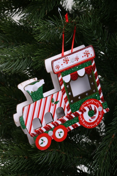 Декоративна підвіска Потяг 15x13 см CYB20643