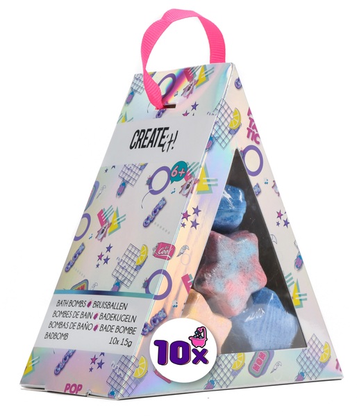 Набір CREATE IT! Райдужні зірки 10 шт. 209 г (6789292)