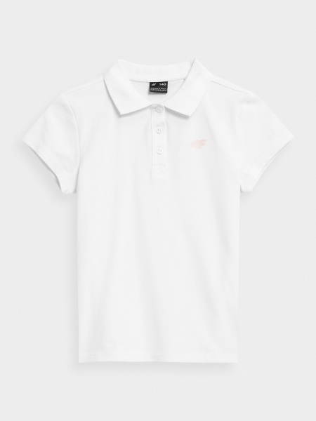 Поло 4F TSHIRT F281 4FJSS23TTSHF281-10S р.152 белый