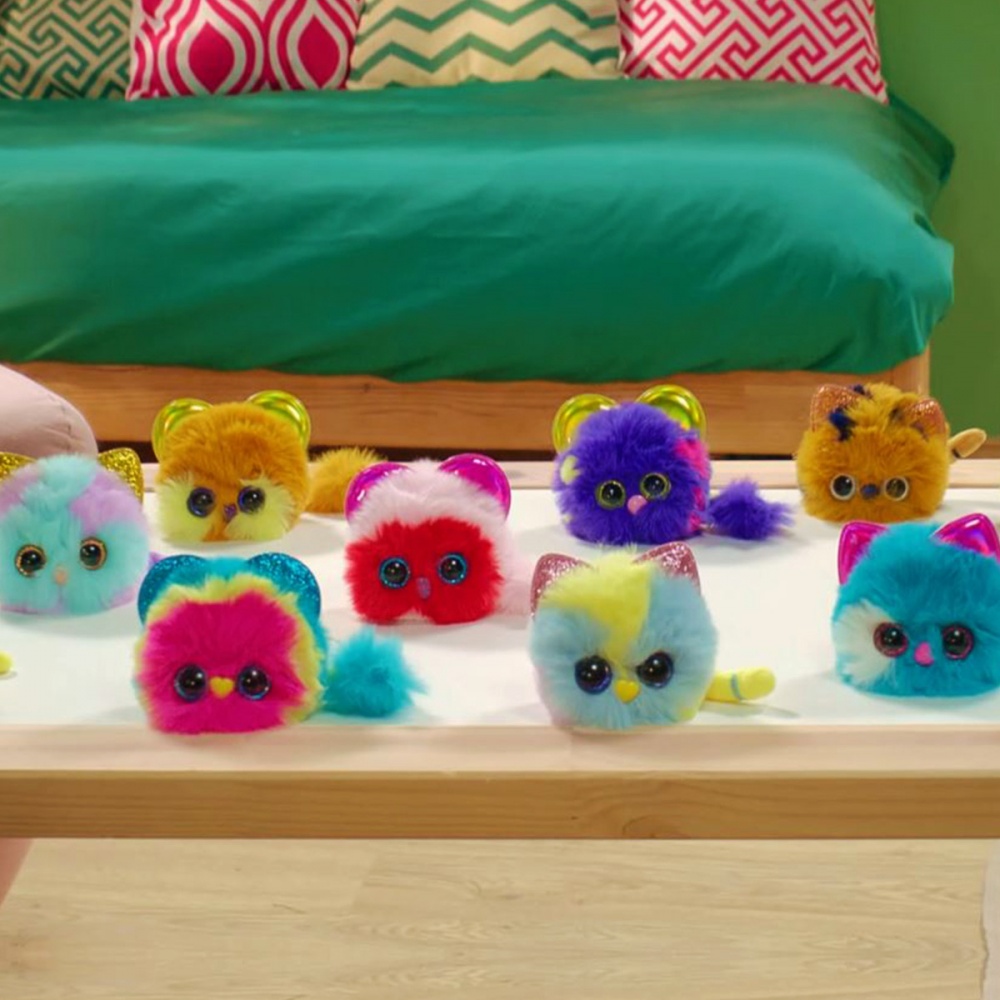 Игрушка-сюрприз Sbabam Мягкая – Тигрята и львята разноцветный 40/CN23