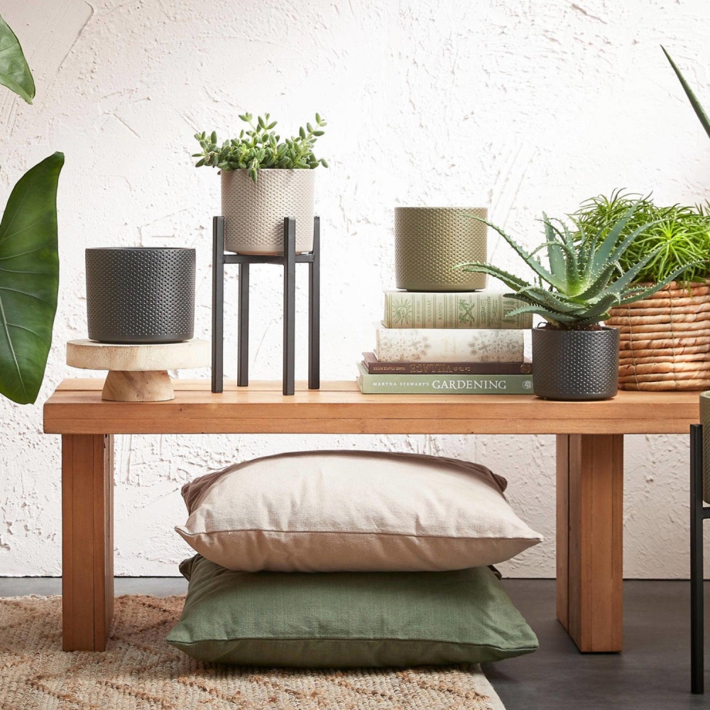 Вазон кераміка Era pot round 17,5х14,5 см круглий білий Edelman (1051624)