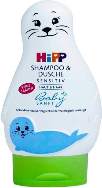 Гель-шампунь Hipp Babysanft 200 мл (9548)