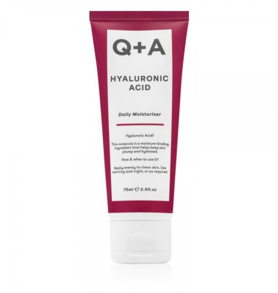 Крем для лица день-ночь Q+A с гиалуроновой кислотой Hyaluronic Acid Daily Moisturiser 75 мл