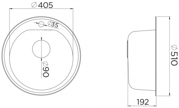 Мийка для кухні Metalac X granit-Venera бежева 