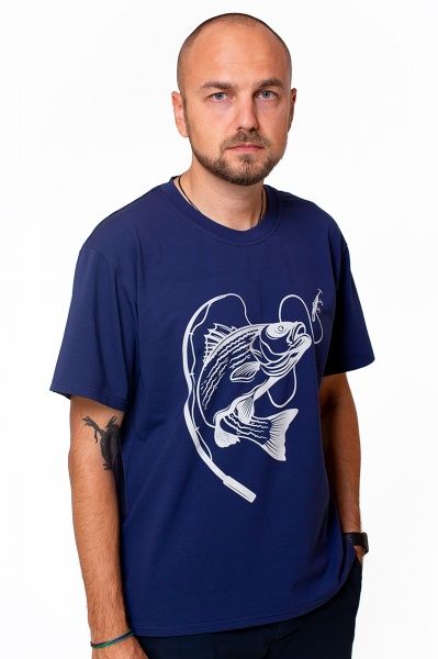 Футболка с коротким рукавом KOSTA 0204-5 р. M (46) синяя р. M синий 