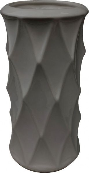 Ваза керамическая серая Велес 27,5 см Rezon